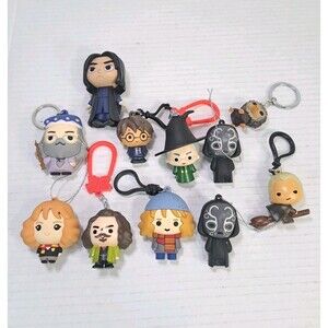 Harry Potter Lot Ornaments & Keychains Funko Snape Dumbledore Draco Hermione